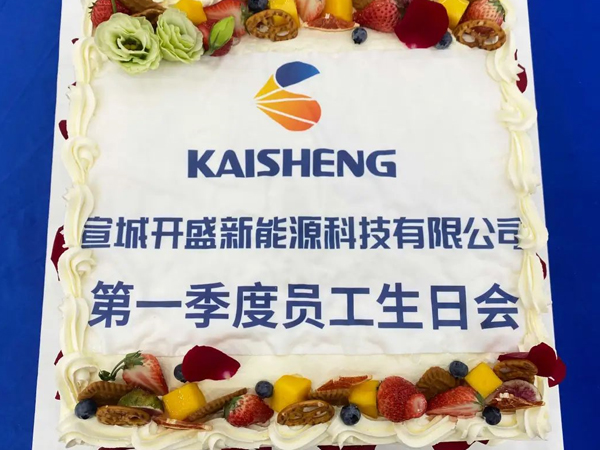 Kaisheng New Energy | First quarter employee birthday party