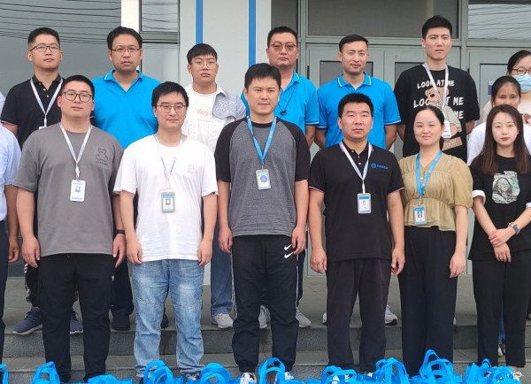 High temperature delivers cool, care moistens people's hearts - Xuancheng Federation of Trade Unions and Trade Unions of Economic Development Zone visit Kaisheng New Energy